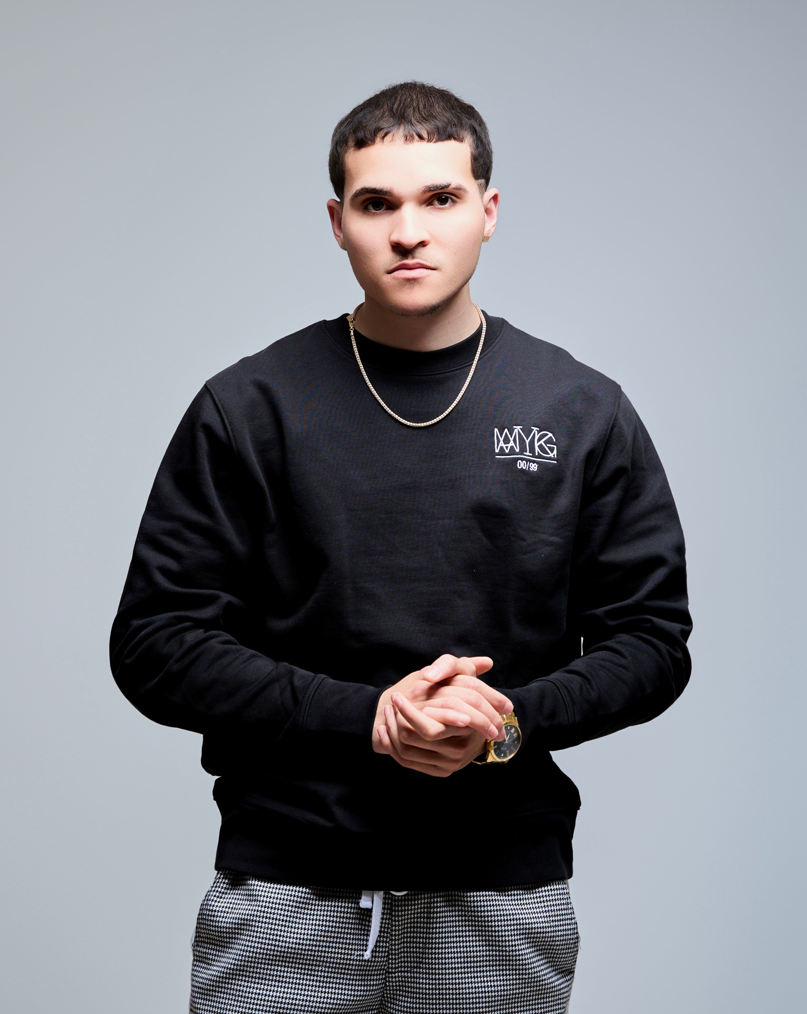 MAYKG CORE CREWNECK - Black